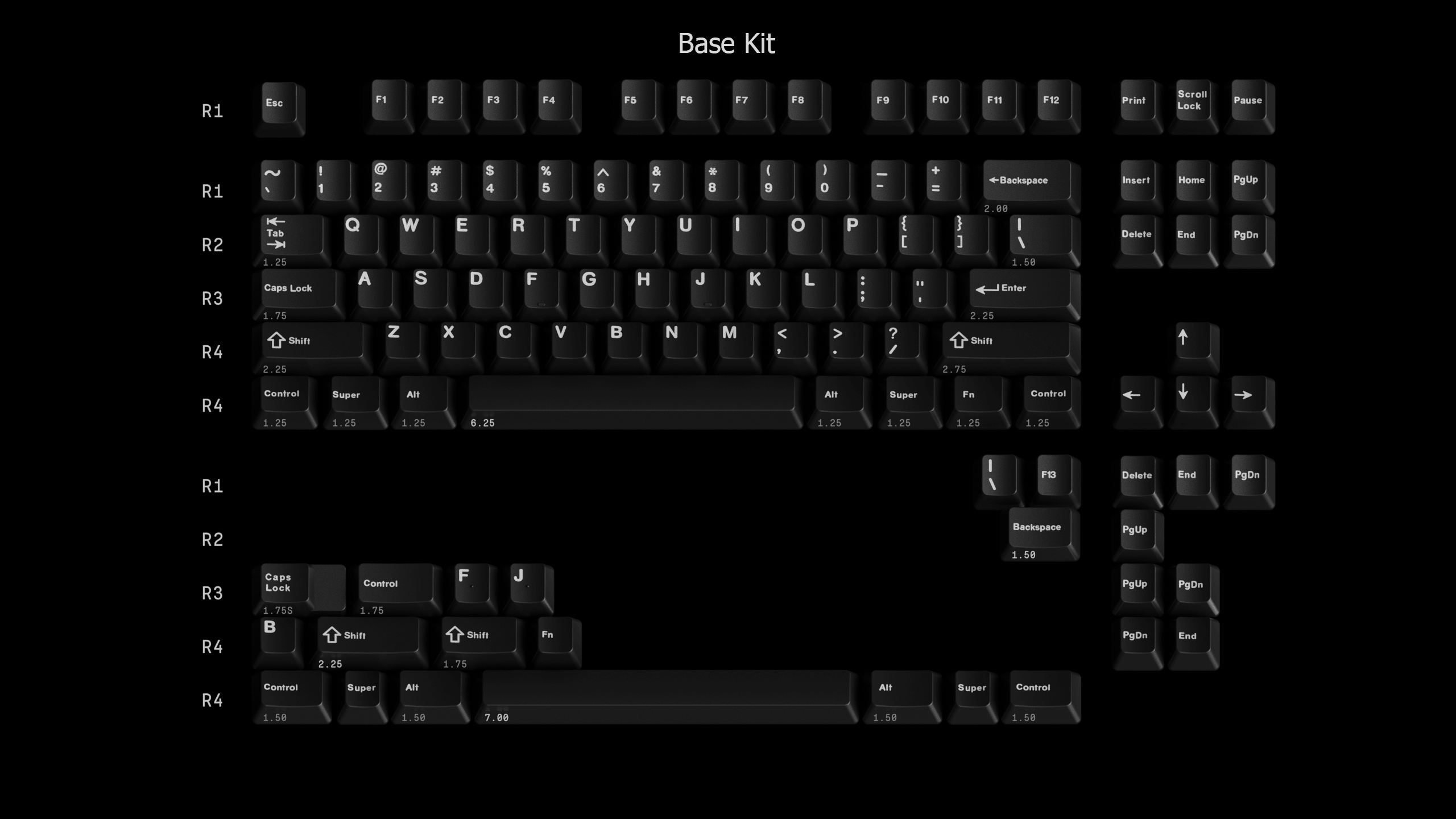 DCS Alps WoB keycap set