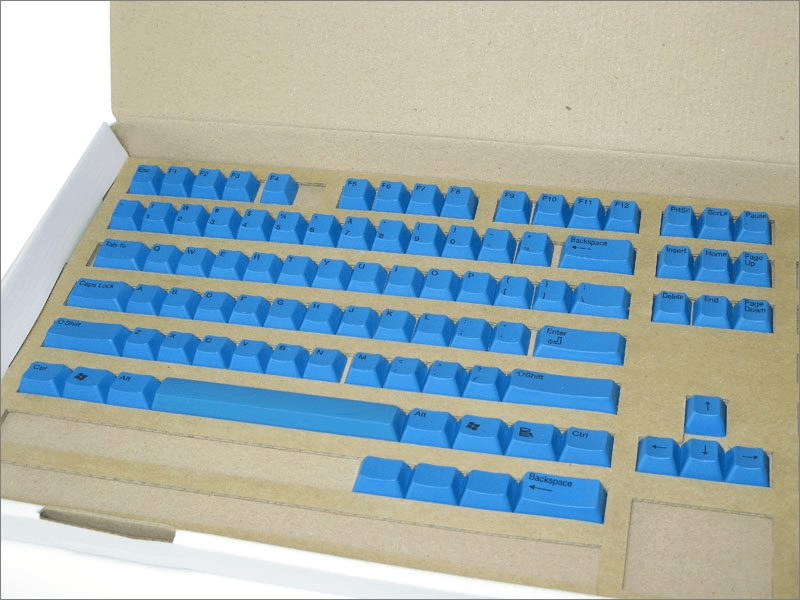 DCS Blue PBT Dyesubs keycap set