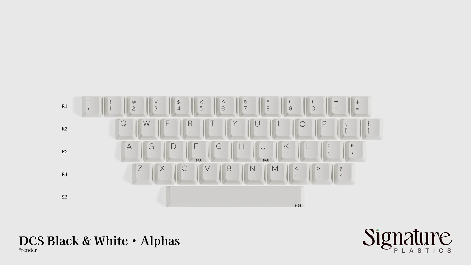 DCS BoW keycap set