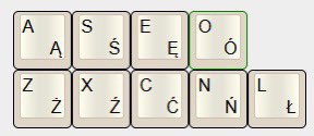 DCS 9009 Polish Addon keycap set
