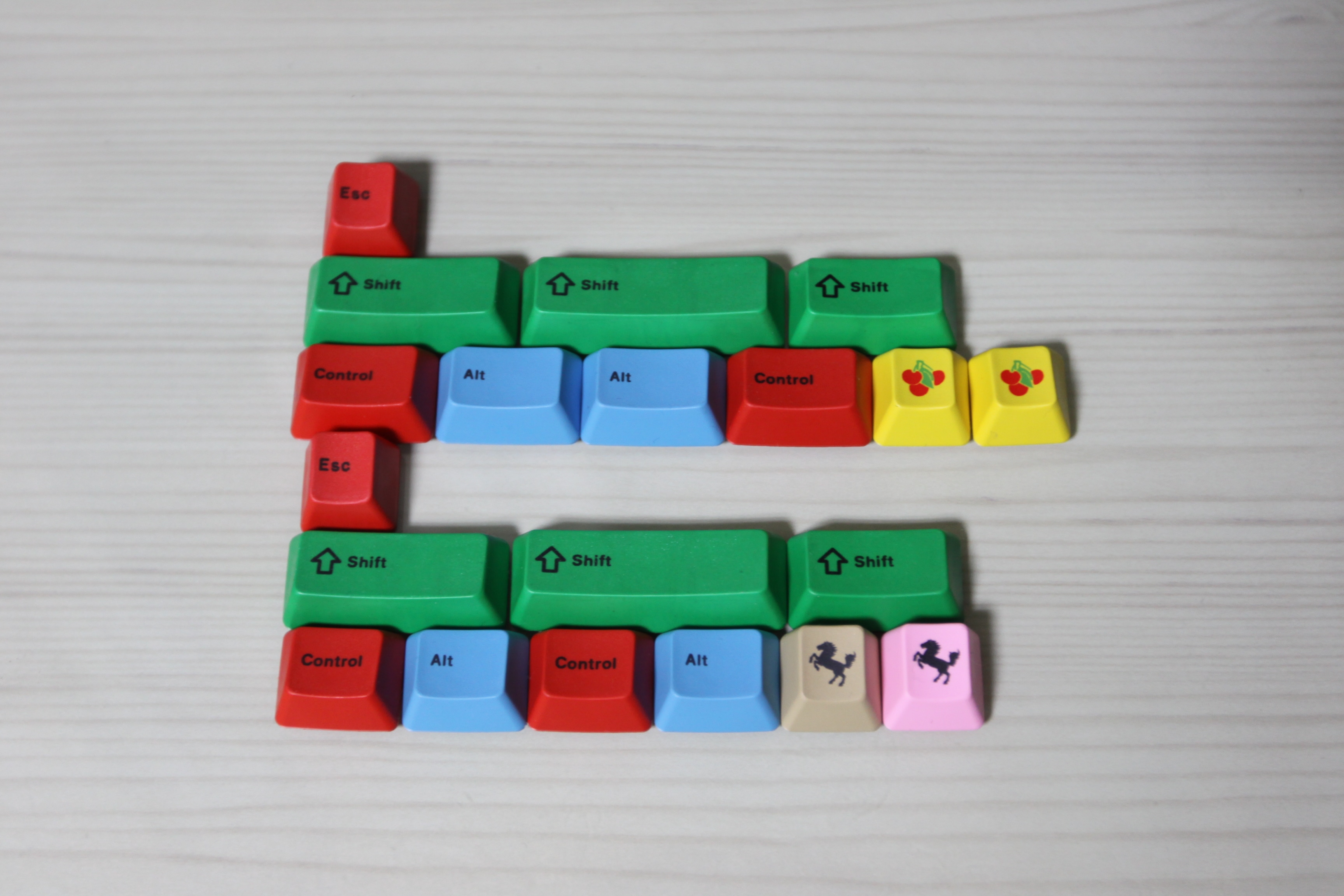 DCS RGB keycap set