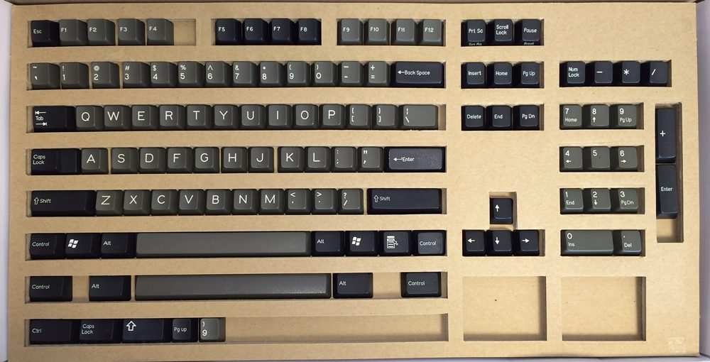 DCS Round 1 keycap set