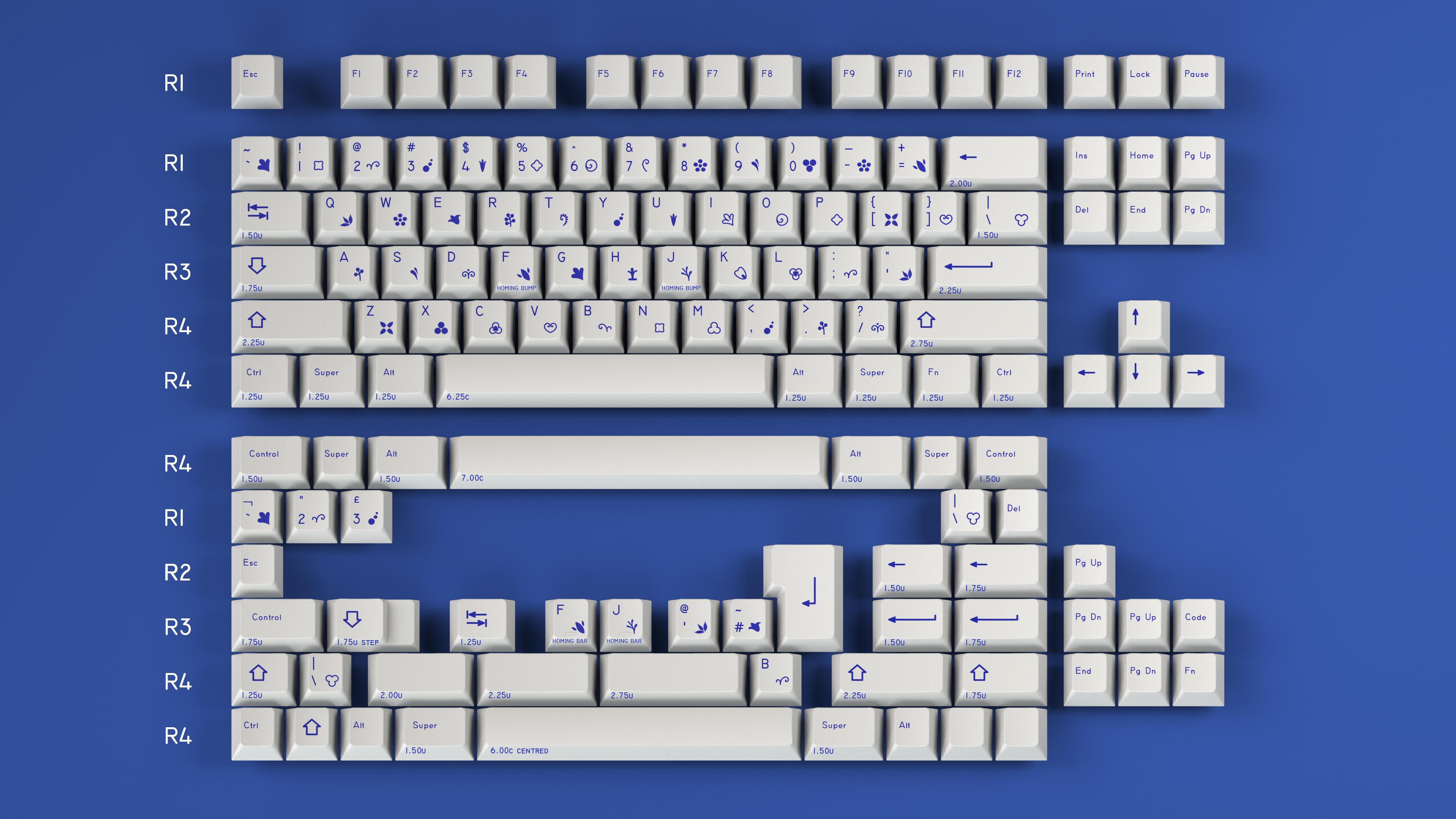 DCS Delftware keycap set