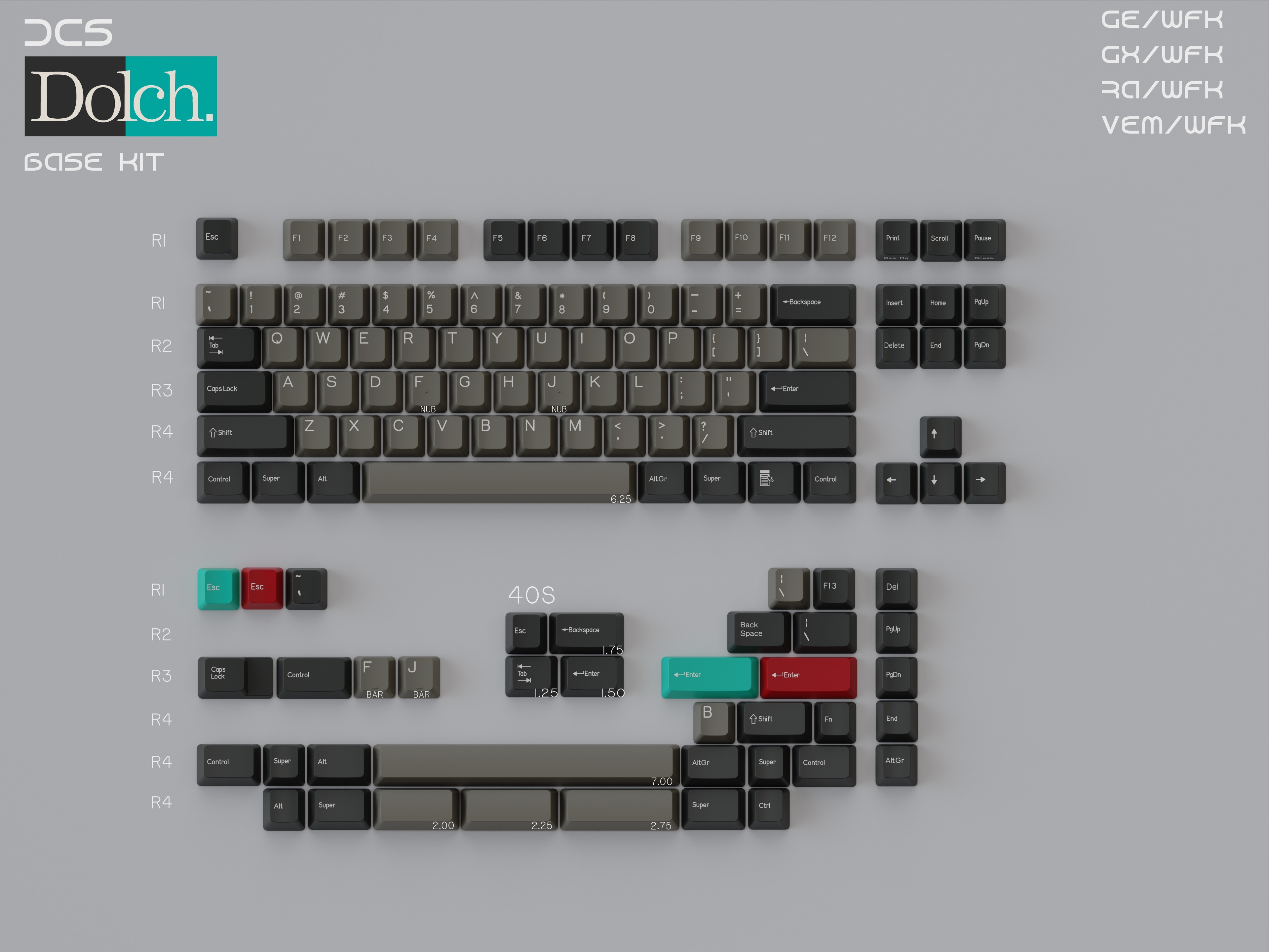 DCS Dolch 2026 keycap set