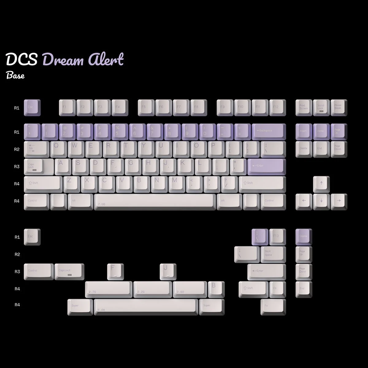 DCS Dream Alert keycap set