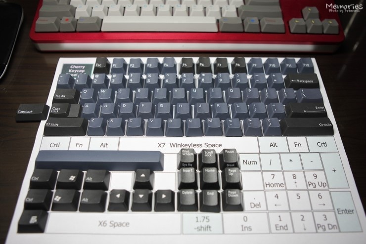 DCS Graphite keycap set