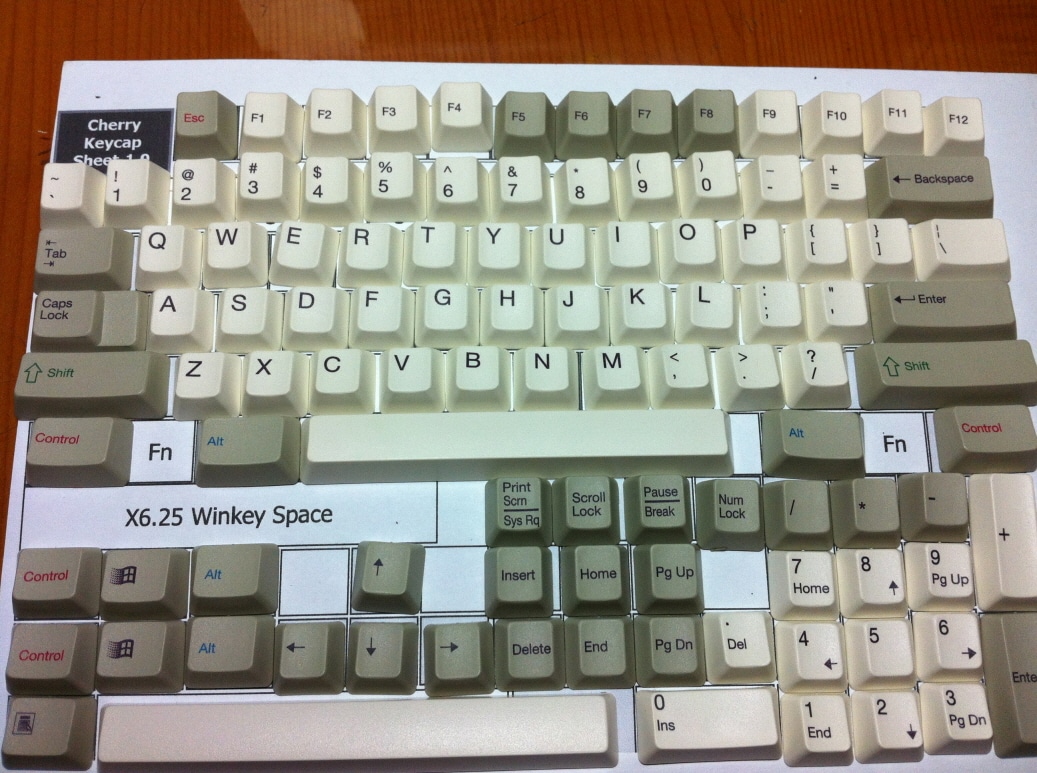 DCS 홍게승화라는 (Red Crab Sublimination) keycap set